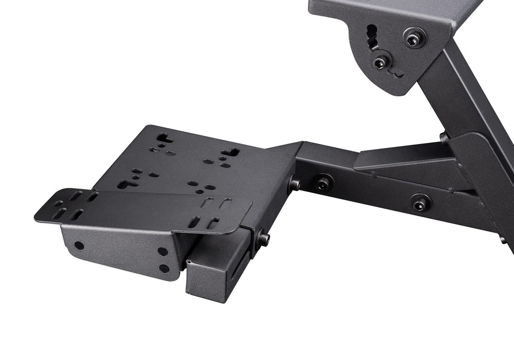 Wheel Stand 2.0 Soporte para volante de gaming y pedales, plegable, con asiento de gaming acoplable