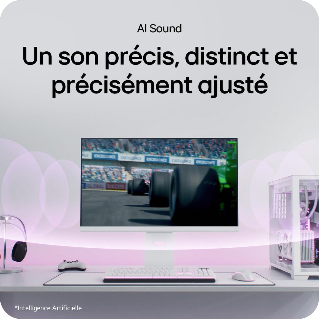 LG Ultragear™ 32G810SA-W Monitor Gaming de 32" - Panel IPS con resolución UHD (3840x2160), 1ms 144Hz, DisplayHDR™ 400, DCI-P3 95% (CIE1976), FreeSync Premium, Compatible con G-Sync