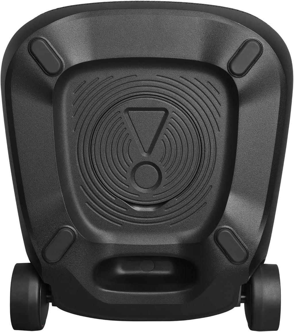 JBL Partybox Stage 120 en negro: altavoz Bluetooth portátil con sonido JBL Pro, espectáculo de luces, refuerzo de sonido con IA y asa telescópica: 12 h de autonomía