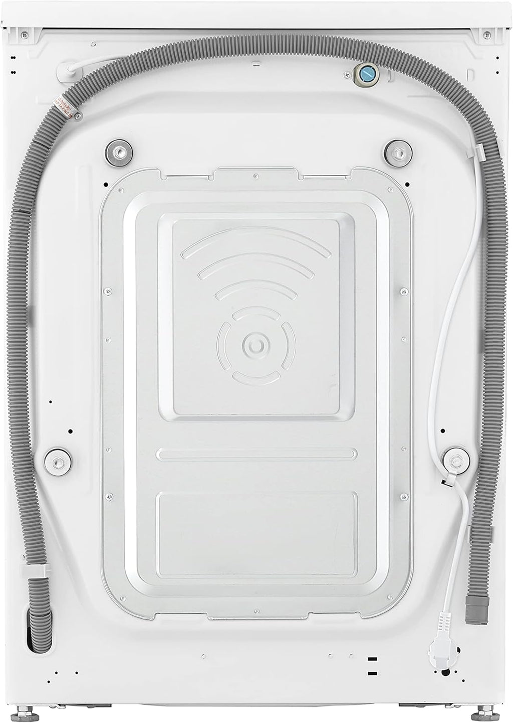 LG F4WV7080, Clase A, lavadora de carga frontal 8 kg, 1400 rpm, AI Direct Drive, Wi-Fi, limpieza profunda con vapor, gran capacidad, TRIPLE A, puerta exterior de cristal templado, 62 x 60 x 85 cm, blanco