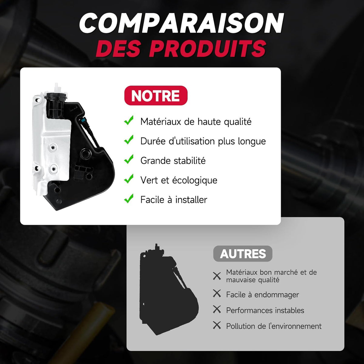 Aditivo de combustible Topteng para bomba de depósito de filtro DPF 1606340280, apto para Citroën C4 II NC, DS4 NX, apto para Peugeot 3008 Monovolumen 0U, 308 I 4A 4C, aditivo de combustible para depósito 1.6 2.0 HDI BlueHDi