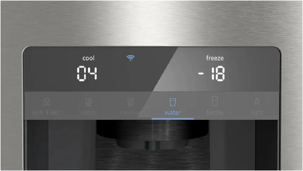 SIEMENS KF96DPPEA iQ700 lodówko-zamrażarka, 183 x 90,5 cm, chłodzenie 574 l i zamrażanie 199 l, noFrost, hyperFresh 0 stopni, światło LED, podświetlana tylna ścianka z multiAirflow