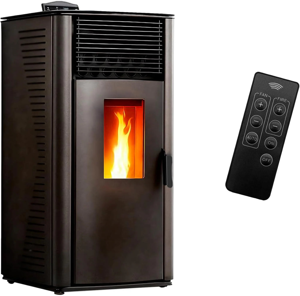 Piec na pellet Anita 12 kW Czarny Sannover