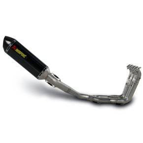 Sistema de escape completo Akrapovic Racing de carbono