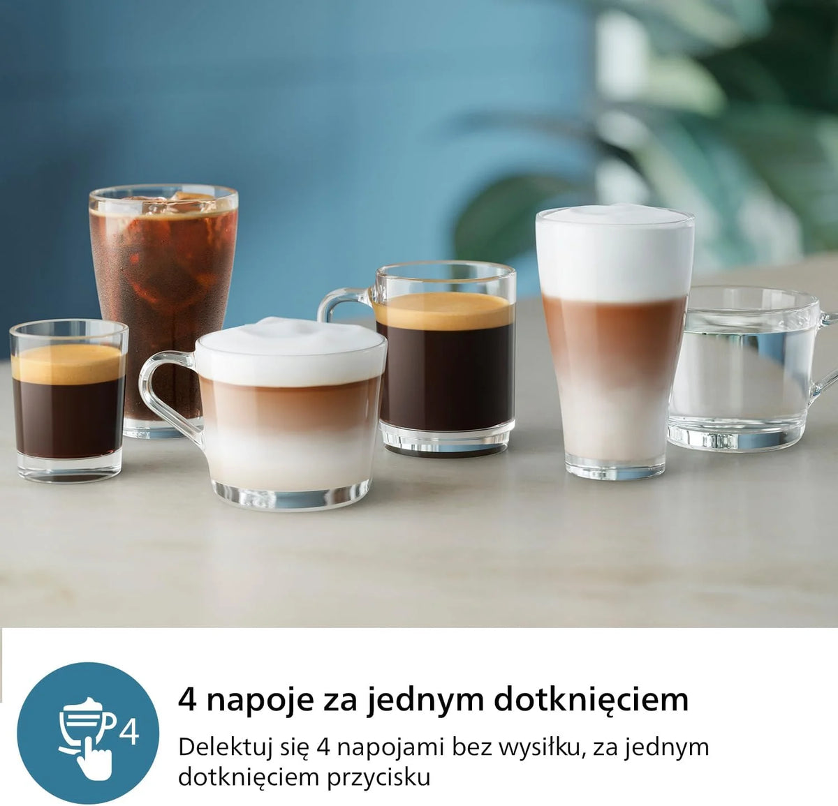 Philips Automatyczny Ekspres do Kawy 2300, LatteGo, Czarny