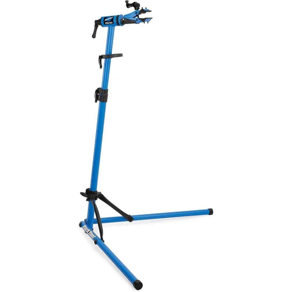 Soporte de reparación de bicicletas PCS-10.3, abrazadera ajustable en altura, soporte de montaje plegable para bicicletas
