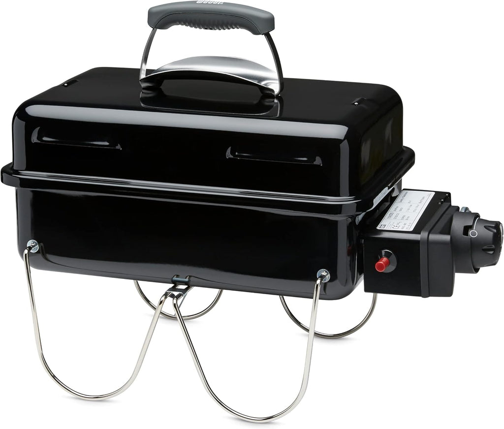 Barbacoa de gas Weber Go-Anywhere, portátil, 42 x 26 cm, negra 1141056