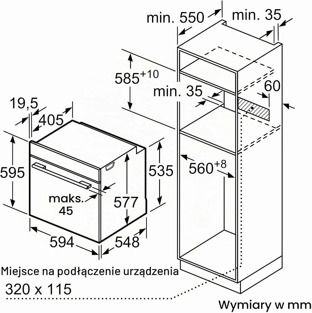 Siemens HS758G3B1 iQ700 inteligentny piekarnik parowy do zabudowy, 59,4 cm szerokości, humidClean Plus – do szybkiego czyszczenia, asystent piekarnika ze sterowaniem głosowym, cookControl Pro, TFT