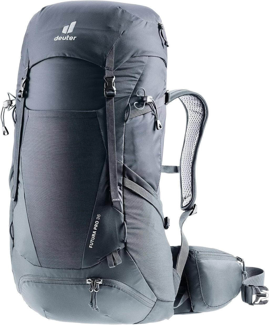 Mochila de senderismo Futura Pro 36 de 36 L para actividades al aire libre con sistema de espalda de malla Aircomfort y aletas de cadera VariFlex