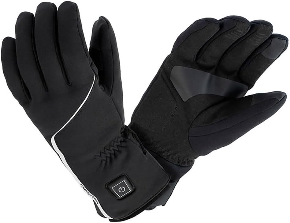 GUANTES OTOÑO-INVIERNO TUCANO PARA HOMBRE SOWARM CALEFACTABLES COMPATIBLES CON PANTALLA TÁCTIL NEGRO T10 (L) (INCLUYE BATERÍA) (HOMOLOGADO CE EN 13594:2015) - 8026492187786