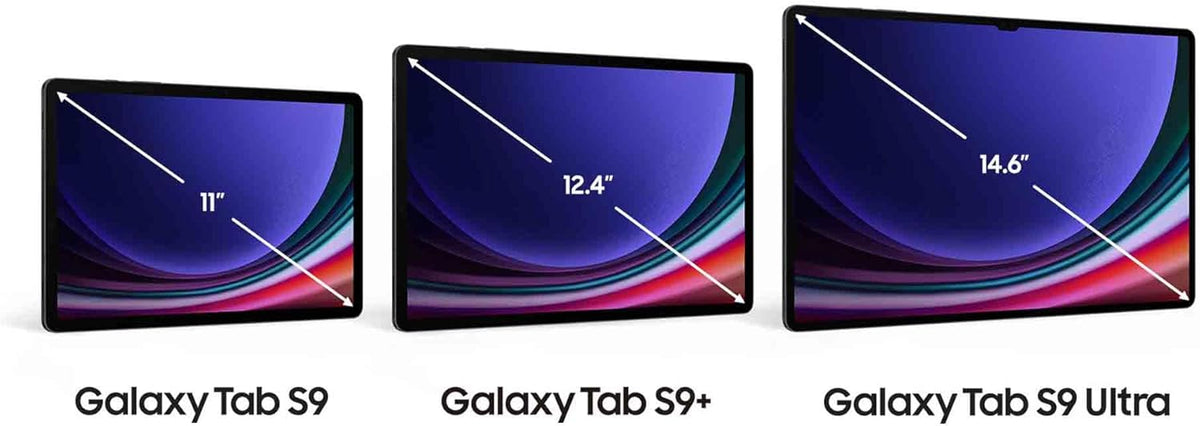 Tablette Android Samsung Galaxy Tab S9+, 12,4", 256 Go de stockage, lecteur MicroSD, Wi-Fi, S Pen inclus, anthracite, chargeur secteur rapide 25 W inclus, exclusivité Amazon version FR