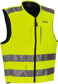 Chaleco airbag BERING C-PROTECT AIR negro y amarillo fluorescente de alta visibilidad Talla M-L