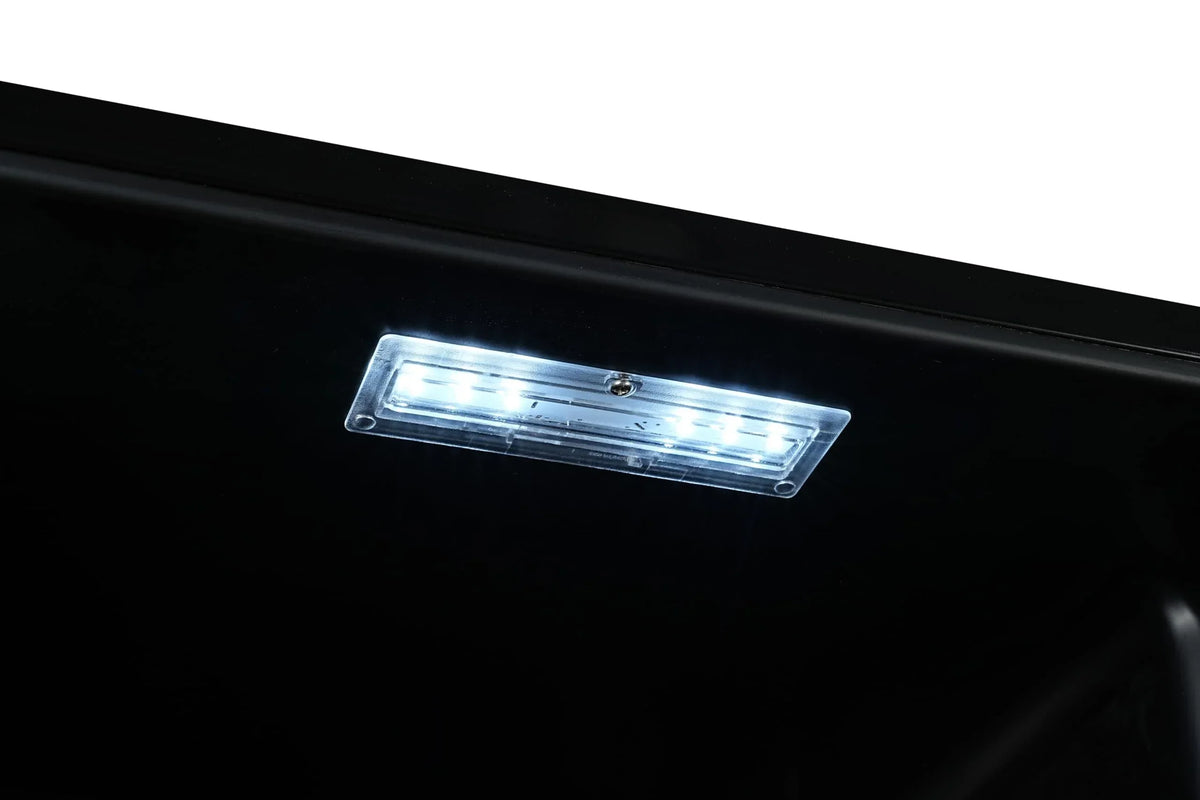 METRO Professional Nevera para bebidas GSC4240B, 237 L, 6 estantes ajustables, LED, clase energética C, bisagra de puerta fija