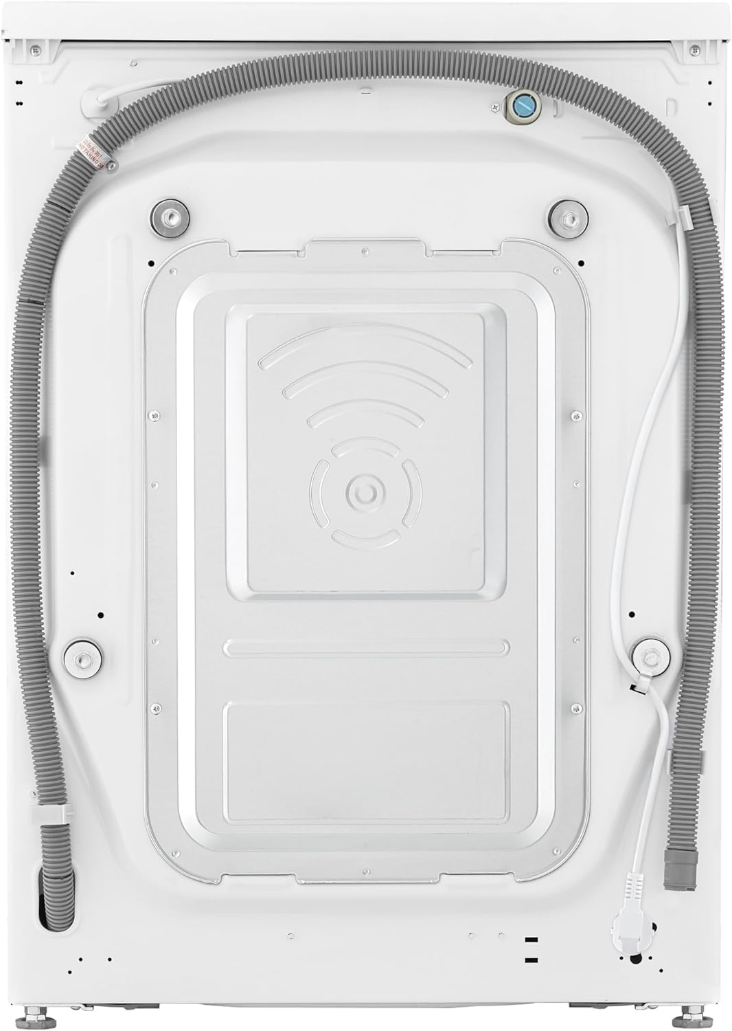 LG F4WV7080, Clase A, lavadora de carga frontal 8 kg, 1400 rpm, AI Direct Drive, Wi-Fi, limpieza profunda con vapor, gran capacidad, TRIPLE A, puerta exterior de cristal templado, 62 x 60 x 85 cm, blanco