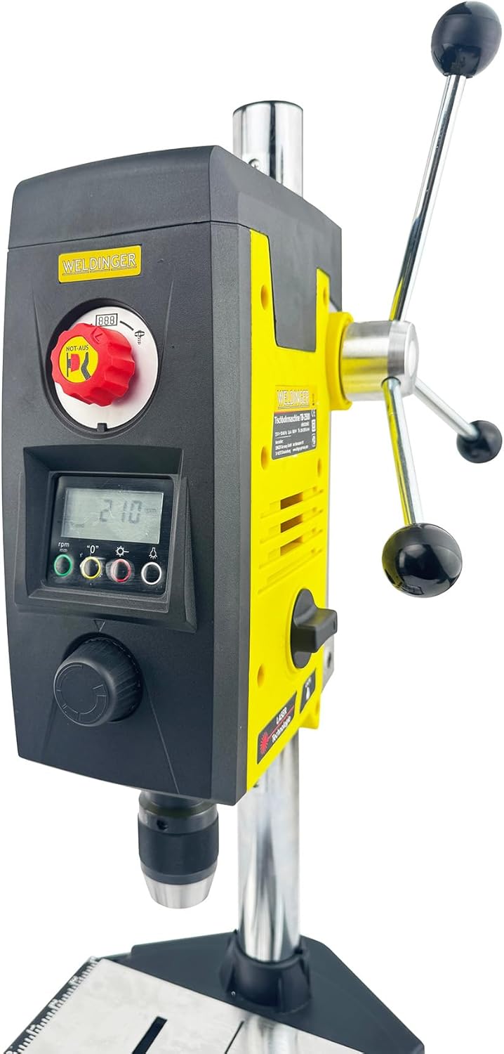 Taladro de columna WELDINGER TB-2500 electronic 200-2500 rpm 800 W