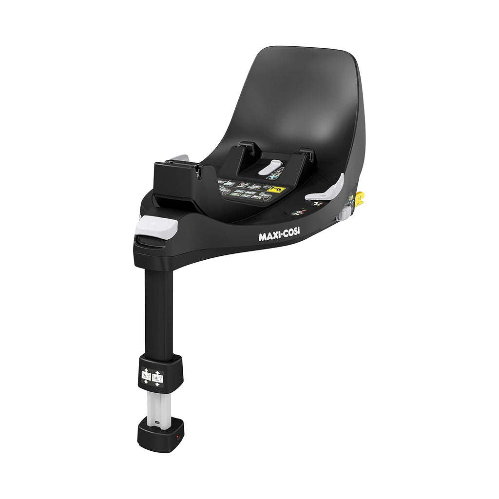Base Maxi-Cosi FamilyFix 360 i-Size, sistema de asiento de coche giratorio, estación ISOFIX 360 grados, 0–4 años (40–105 cm), rotación FlexiSpin con una sola mano, control de rotación TravelSafe, Click & Go, negro