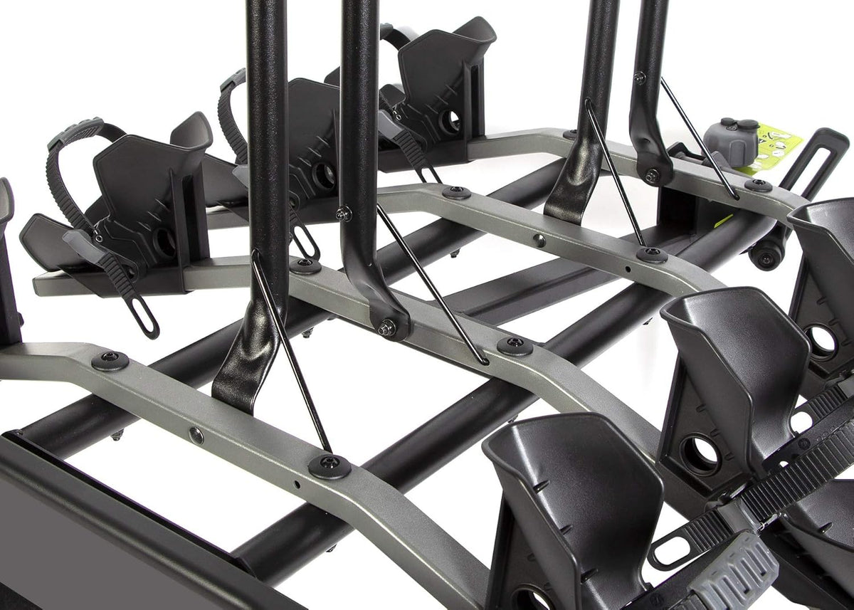 Portabicicletas Buzz Rack New Buzzy Bee 4 para bola de remolque, plataforma para 4 bicicletas