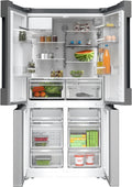 Bosch KFD96APEA, Serie 6, Frigorífico americano, Independiente, 183 x 90,5 cm, 574 L, Inox