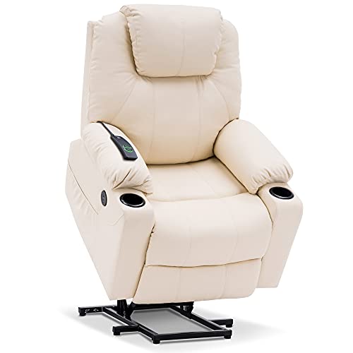 Sillón reclinable eléctrico Mcombo con masaje y carga USB