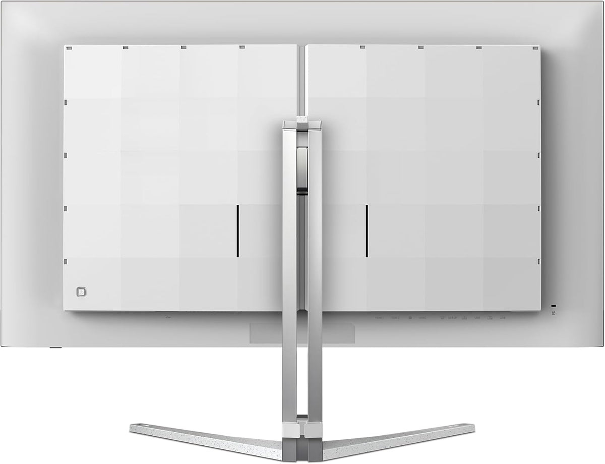 Philips Evnia 42M2N8900 - Monitor de juegos OLED UHD de 42 pulgadas, 138 Hz, Ambiglow, FreeSync Premium, compatible con G-Sync (3840x2160, 0,1 ms GtG, HDMI 2.1, DisplayPort, USB-C (90W PD), concentrador USB) Gris/Blanco
