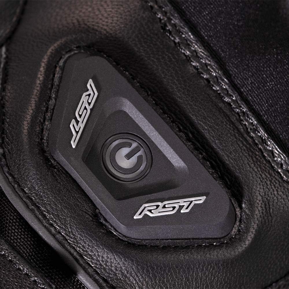 Guantes de moto calefactables RST Paragon 6 WP (Negro, S)
