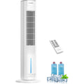 Ventilador de torre con refrigeración por agua ATF-026L 38 pulgadas 60W, enfriador evaporativo con control remoto, 3 velocidades, temporizador de 12H
