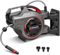 Enrollador de manguera a batería Einhell GE-HR 18/30-1 Li-Solo Power X-Change (18 V, enrollado automático de manguera, giratorio hasta 180°, soporte de pared, manguera de jardín de 30 m y rociador, sin batería)