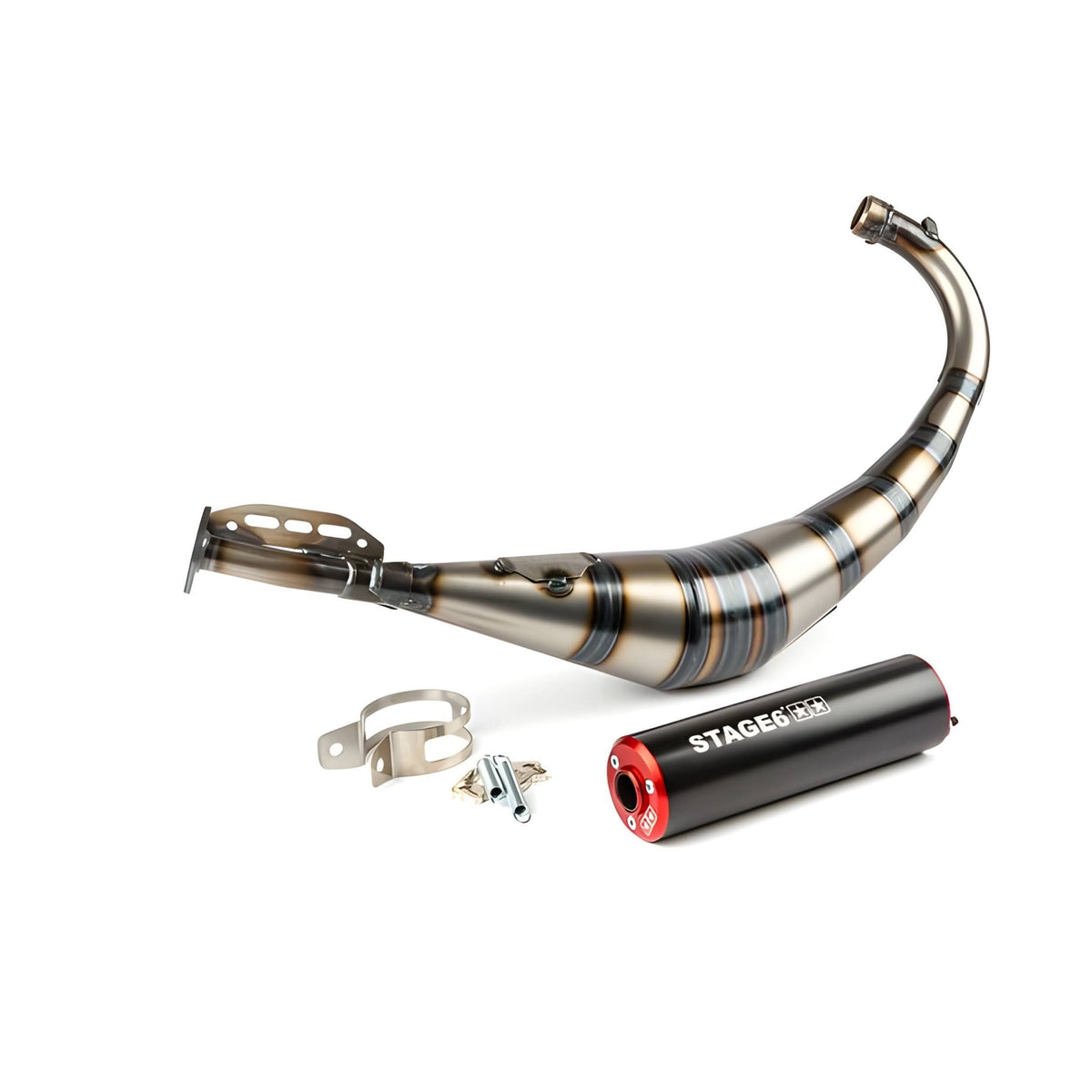 Escape AM6 y Derbi Stage6 Streetrace Negro S6-9118903/
