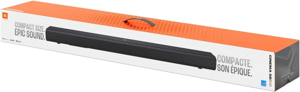 JBL Cinema SB 510, 3.1-Kanałowy Soundbar, Czarny