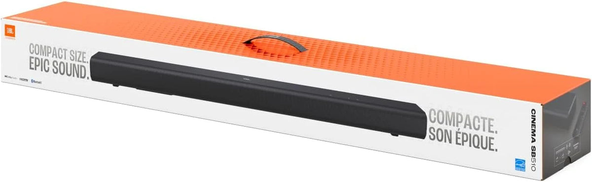 JBL Cinema SB 510, 3.1-Kanałowy Soundbar, Czarny