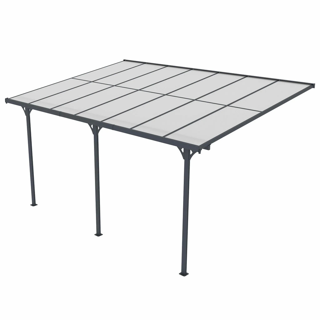 Cubierta para terraza Fornorth 435x300x225-270cm