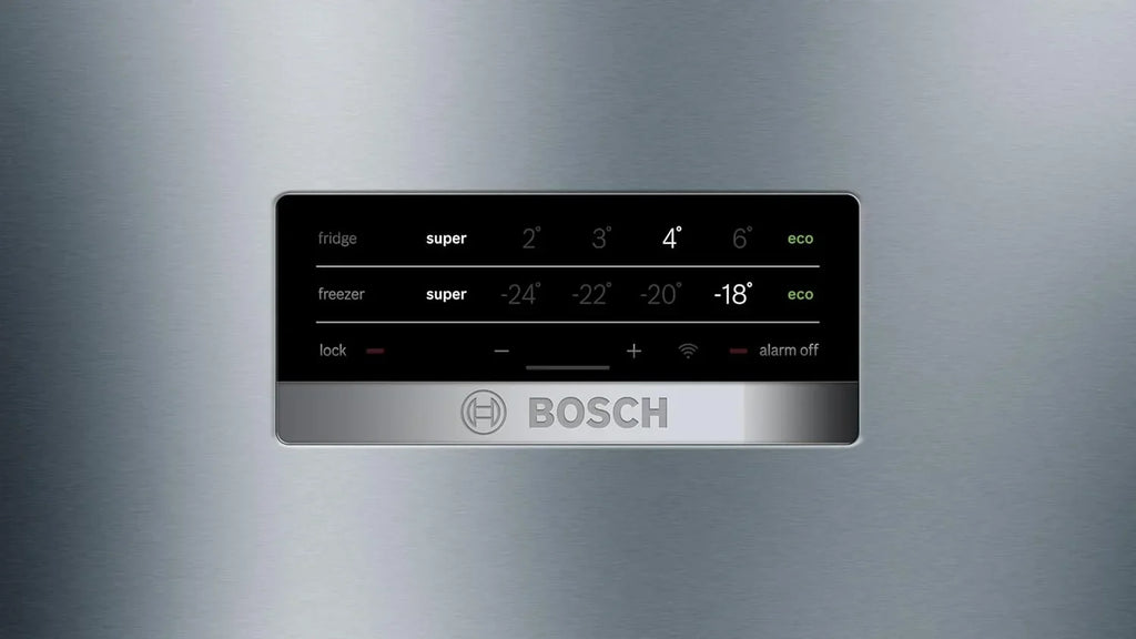 Bosch Serie 4 - Frigorífico combi, NoFrost, alto 203 x ancho 70 cm, 438 L, Tecnología VitaFresh, Blanco - KGN49XIDQ