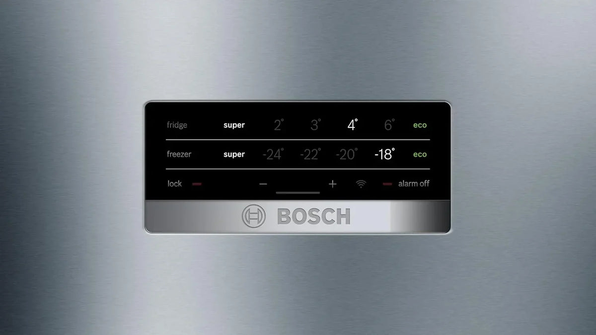 Bosch Serie 4 - Frigorífico combi, NoFrost, alto 203 x ancho 70 cm, 438 L, Tecnología VitaFresh, Blanco - KGN49XIDQ