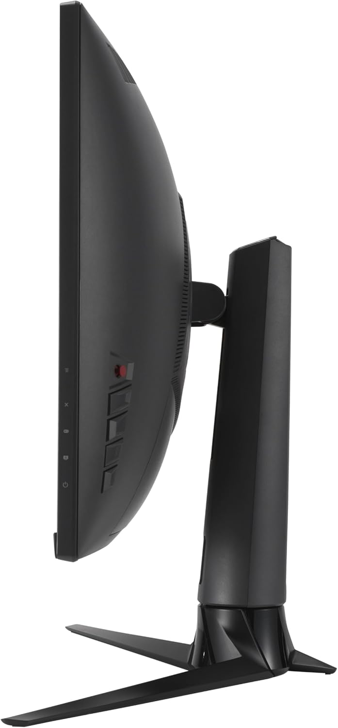ASUS ROG XG32VC - Monitor gaming para eSports de 31,5" WQHD - Panel VA curvo - 1 ms - 170 Hz - 2560 x 1440 - 400 cd/m² - 125% sRGB - 90% DCI-P3 - DisplayPort, HDMI, USB 3.0 y USB-C - ELMB Sync - HDR 400