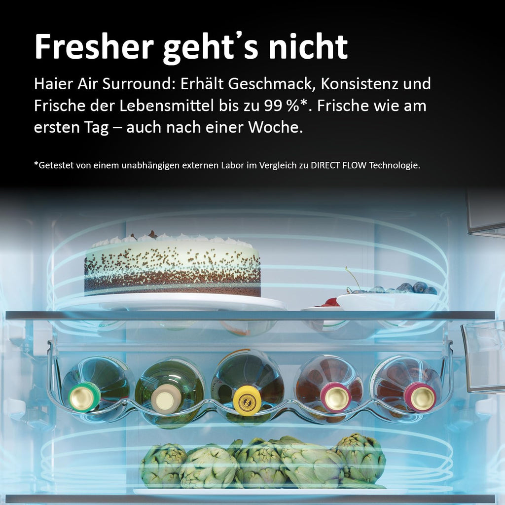HAIER Refrigerador con congelador inferior HTW5620DNMG