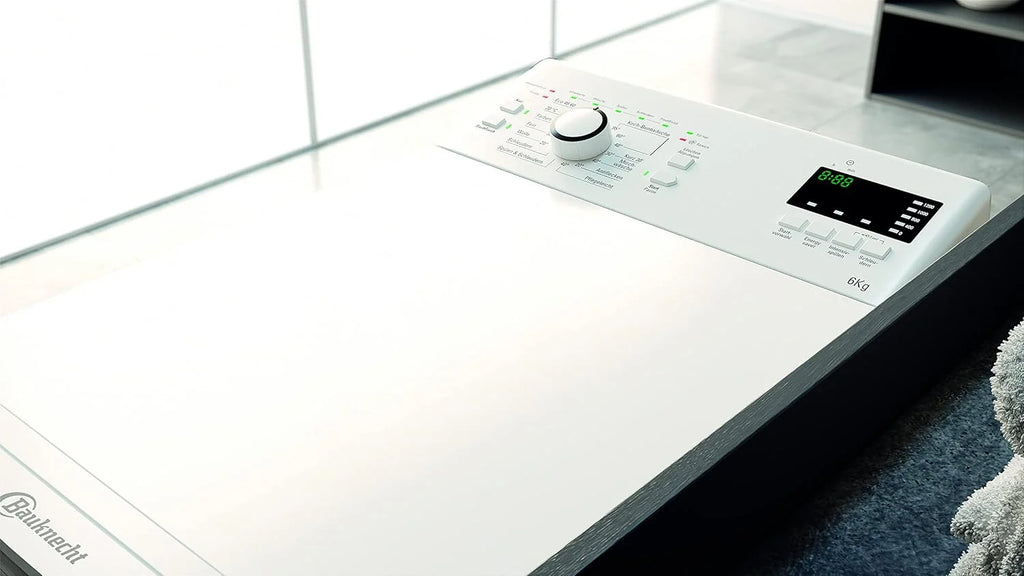 Bauknecht WAT Smart Eco 12C pralka ładowana od góry/6 kg/1200 obr./min., krótki 30'/FreshFinish/intensywne płukanie, ochrona przed wodą wielokrotnego użytku, oszczędność energii, program wełny, wybór
