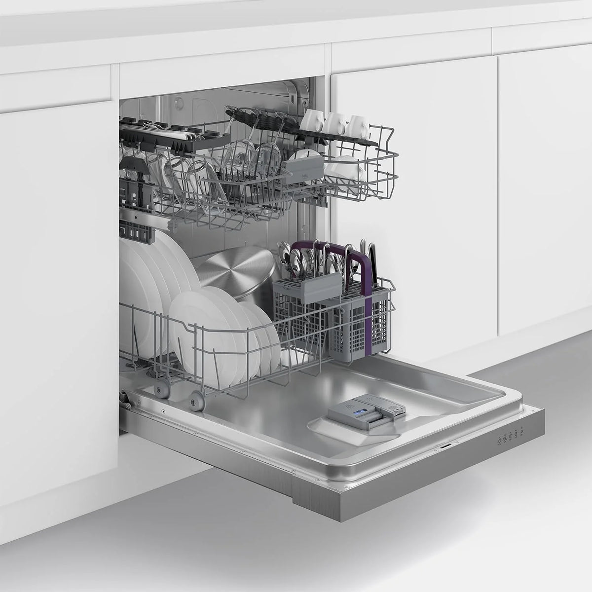 Beko BDUN15430X b300 zmywarka do zabudowy 60 cm, na 14 kompletów naczyń, 3 poziomy zmywania, 4 temperatury, 5 programów, połowa obciążenia, automatyczne otwieranie drzwi, Quick&Clean