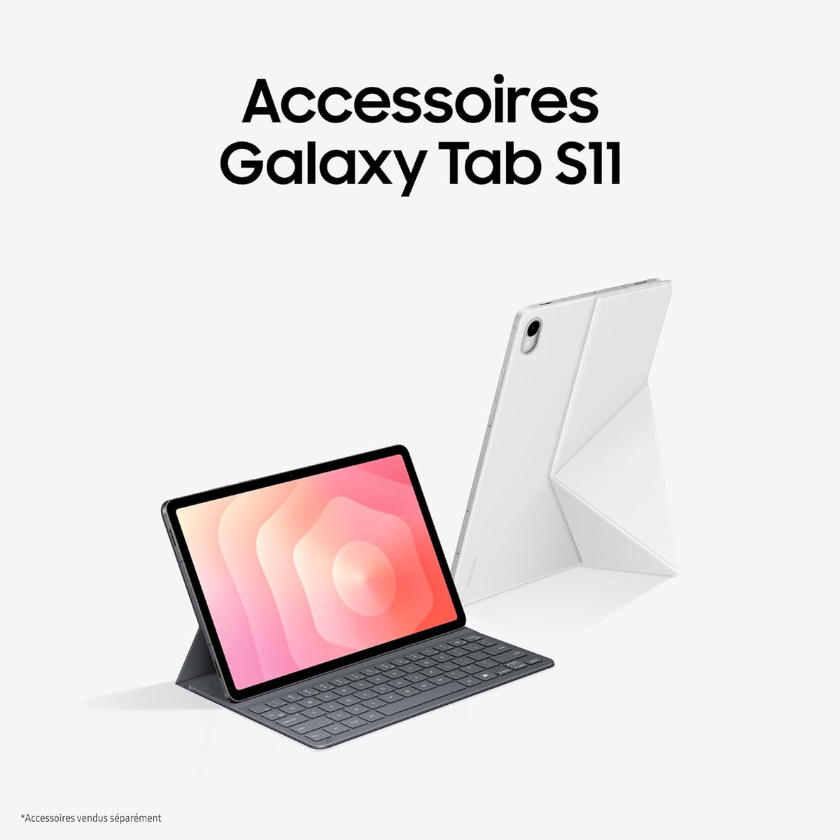 Samsung Galaxy Tab S11 11'' WiFi 128 GB, Tablette Android avec Galaxy AI, Dex, Argent, S Pen et chargeur secteur rapide 25W inclus, version FR