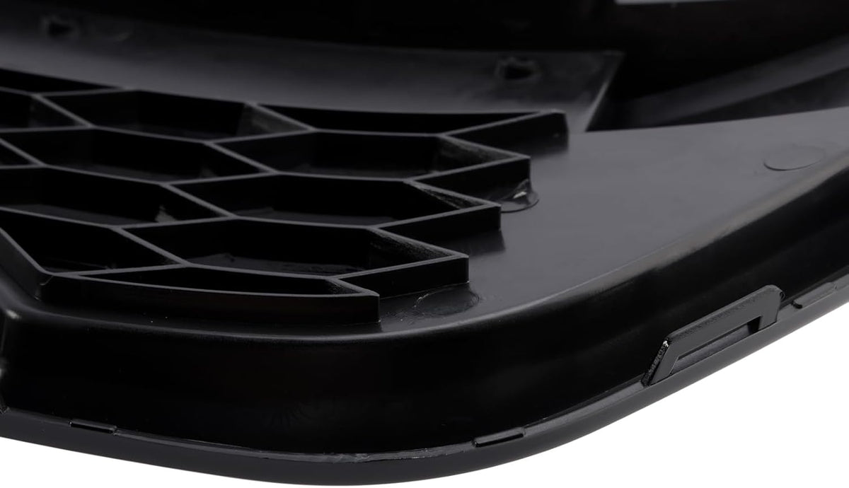 Artudatech Rejilla de parachoques delantero negro brillante compatible con Ford Transit Custom Trail 2018-2023 3LED