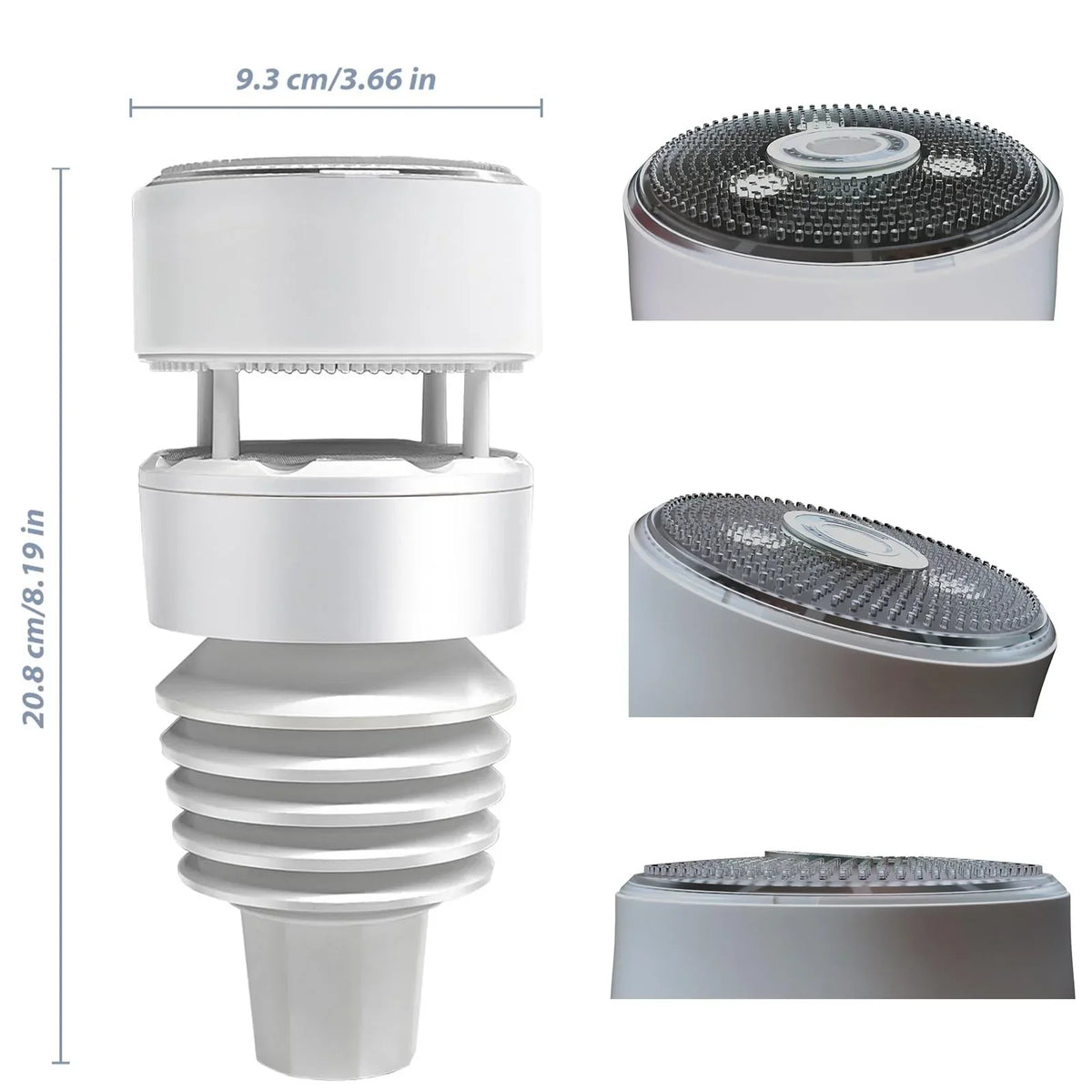 Estación meteorológica ECOWITT GW2001, sensor exterior 7 en 1 WS90, pasarela WiFi GW2000, datos meteorológicos para casa, jardín y granja, 868 MHz