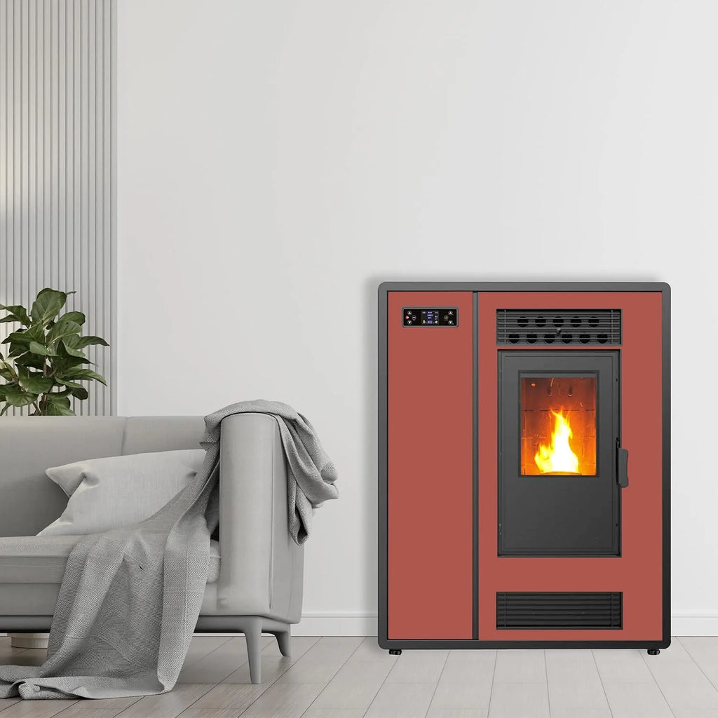 Patelnia na pellet Air Slim Astral 12,2 kW Bordeaux Sannover