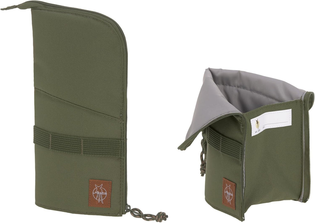 LÄSSIG Set de mochila escolar de 7 piezas para niños/School Set Boxy Unique Negro