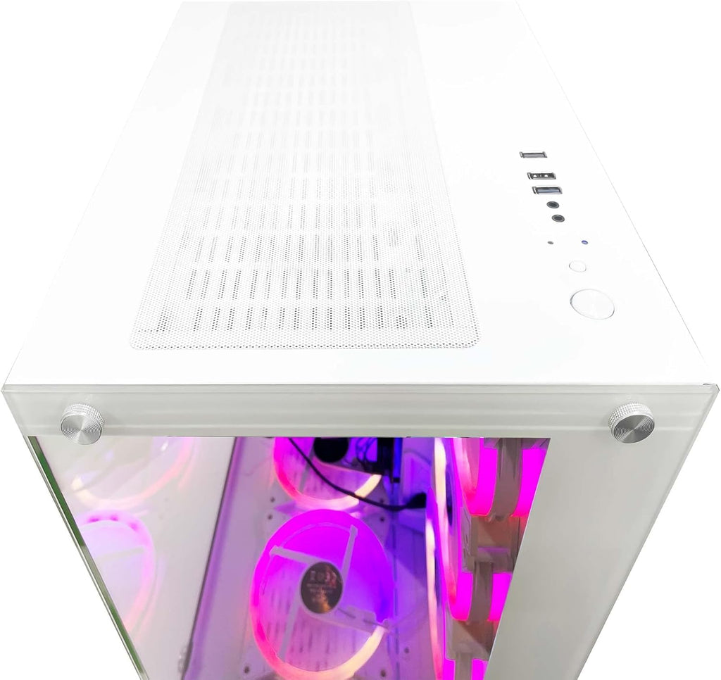 INFOMAX | PC Gamer, Ordenador de Sobremesa, PC Gaming - PROCESADOR Core i5-12400F RTX 5060 8 GB RAM DDR4 16 GB RGB SSD 1 TB WiFi CAJA ARGB 7 VENTILADORES Refrigeración líquida FREEOS