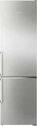Siemens KG39NAIAU iQ500 Frigorífico combi de libre instalación, congelador inferior, 363 l, Total noFrost, hyperFresh, extremadamente silencioso, iluminación LED, 203 x 60 cm, acero inoxidable antihuellas
