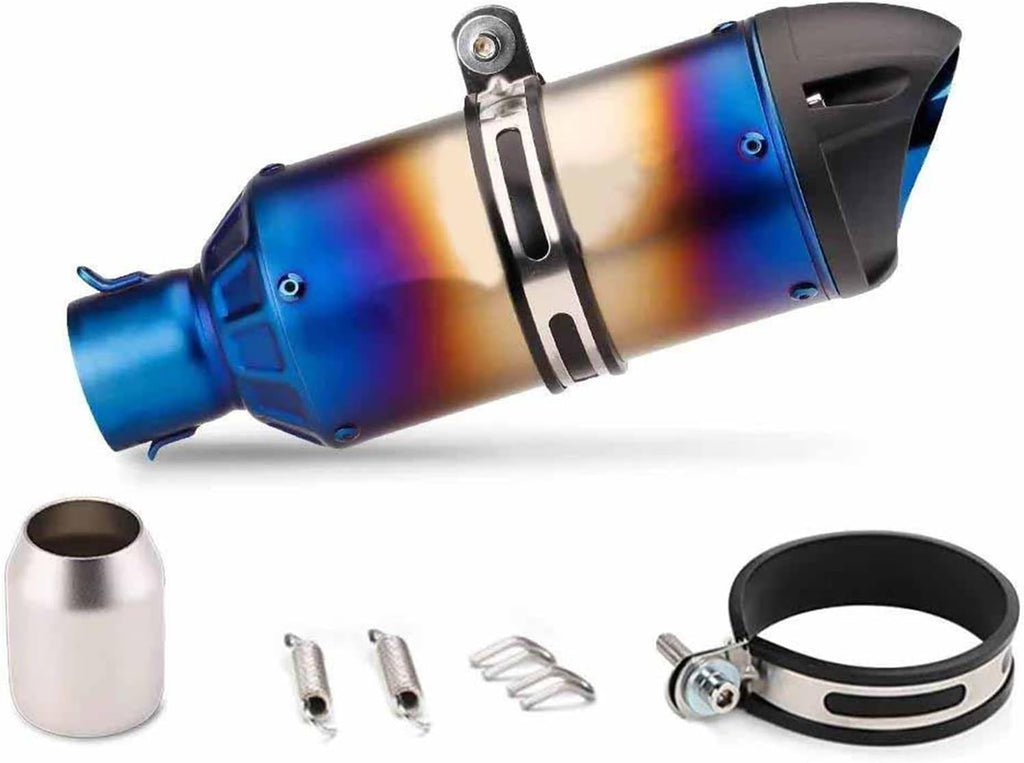 Silenciador de Escape Universal para Motocicleta de 51 mm para Kawasaki Z800 Z900 Z1000, Escape de Acero con DB Killer