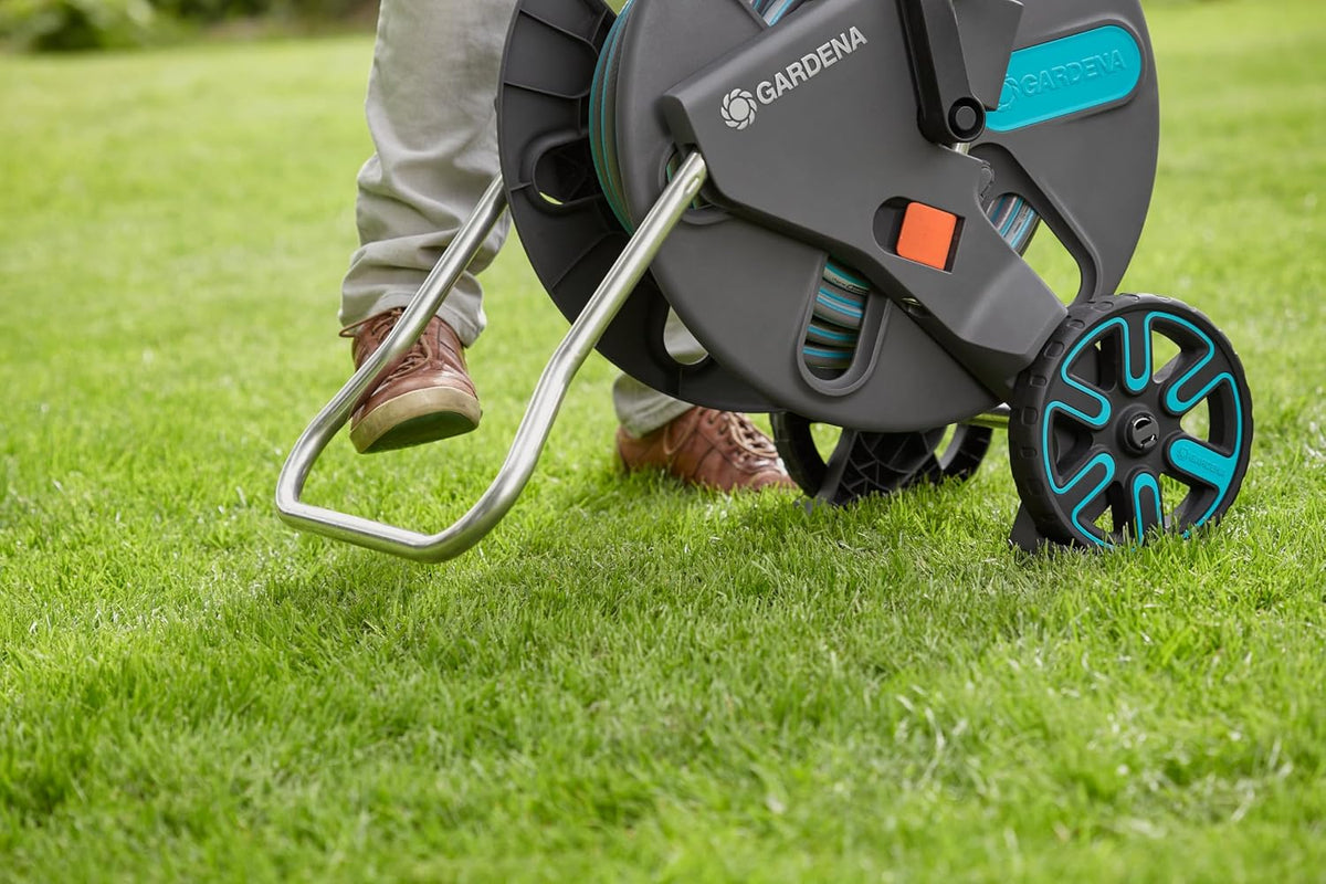 Manguera de jardín Flex 18522-20 Ø 13 mm, rollo de 50 m, manguera de agua de plástico para riego de jardines