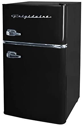 Frigidaire EFR840-RED Mini refrigerador retro de 3.2 pies cúbicos, color rojo, 2 puertas, con destapador lateral