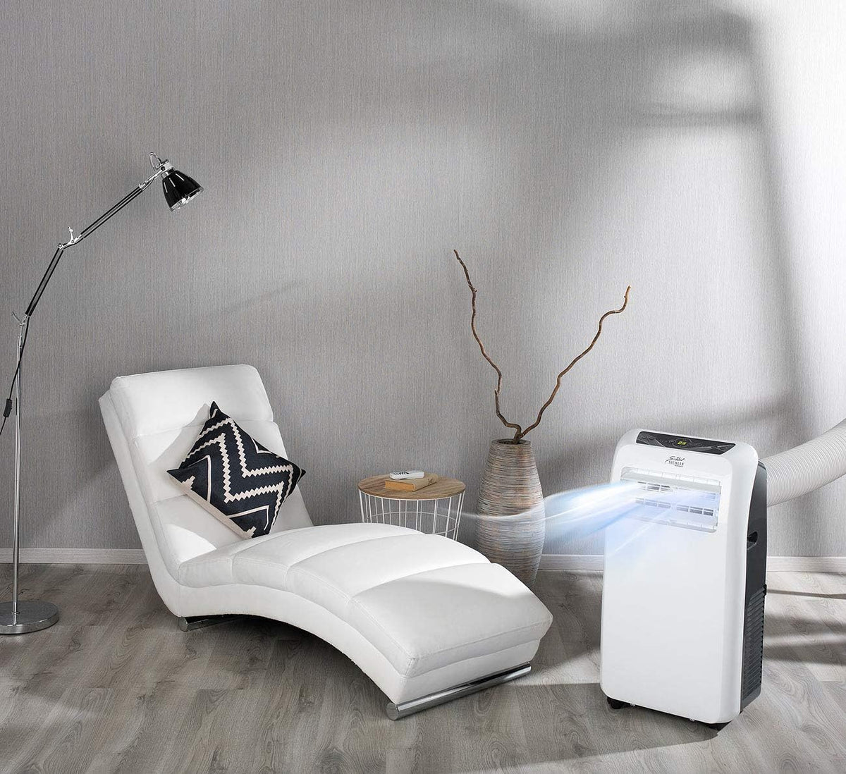 Aire acondicionado con aplicación de Sichler Haushaltsgeräte: aire acondicionado, función de calefacción, 12.000 BTU/h, 3.500 W (producto devuelto) (habitación, inteligente, enfriador)