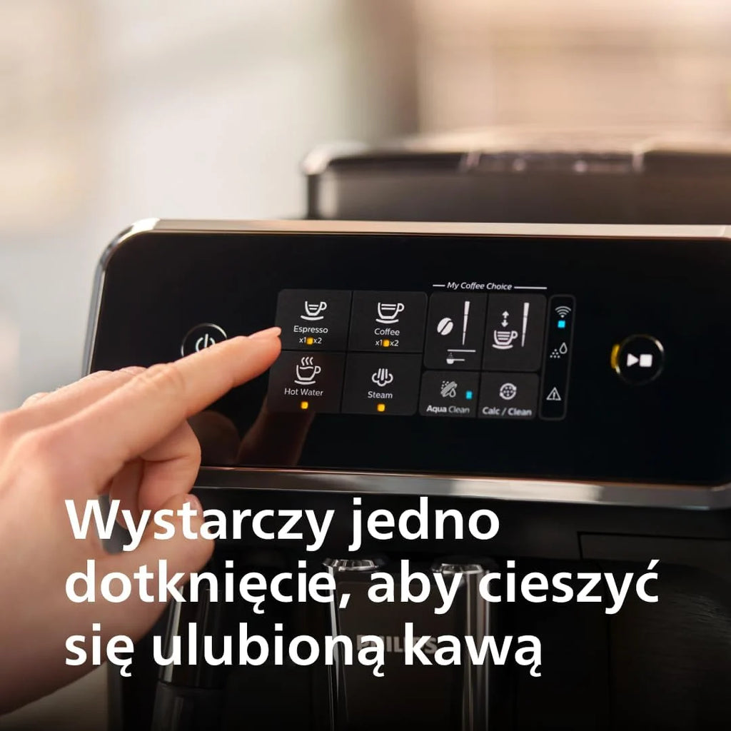 Philips Automatyczny Ekspres do Kawy 2200, Ceramiczny Młynek, Matowa Czerń
