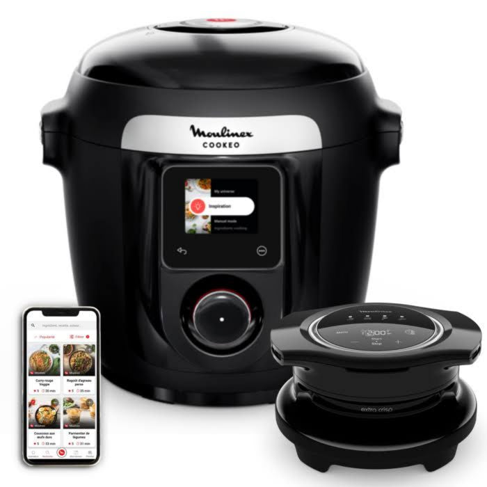 Moulinex Cookeo Multicooker Wi-Fi con Freidora de Aire